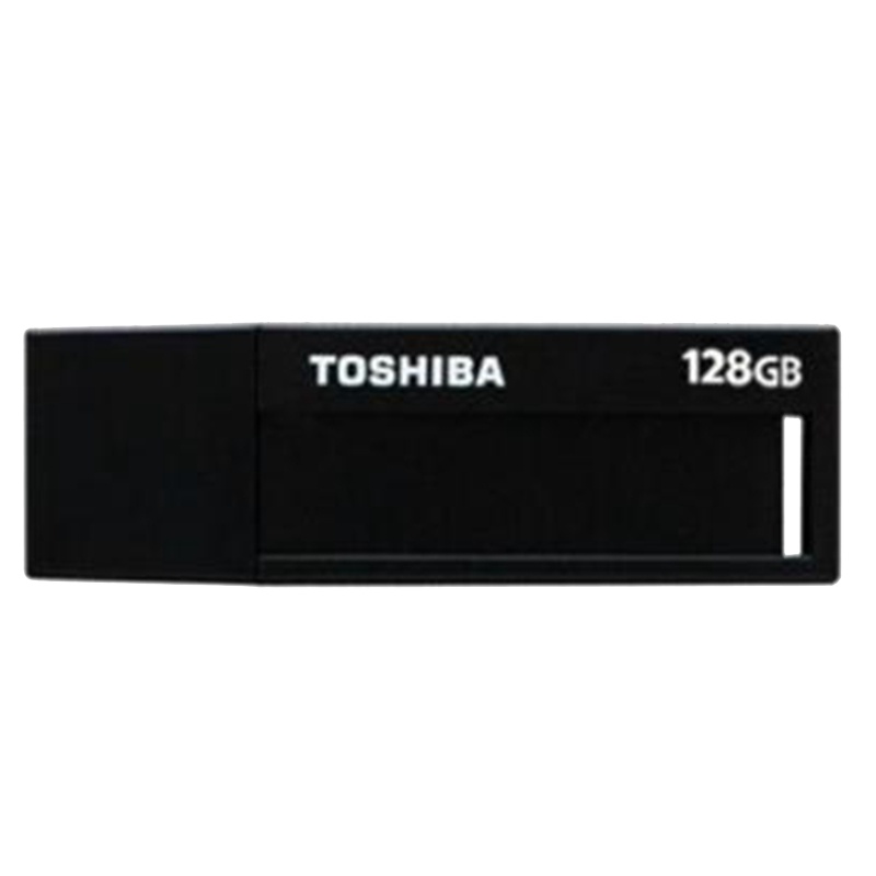 东芝（TOSHIBA） 标闪系列 U盘 128G 黑色 USB3.0 防尘拔盖设计