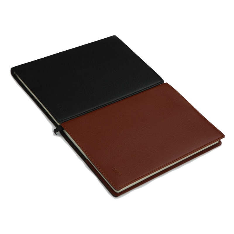 晨光(M&G)APY4J380 A5皮革胶套本 124张/本皮面本 日记本记事本 笔记本子 商务会议记录本笔记本/记事本