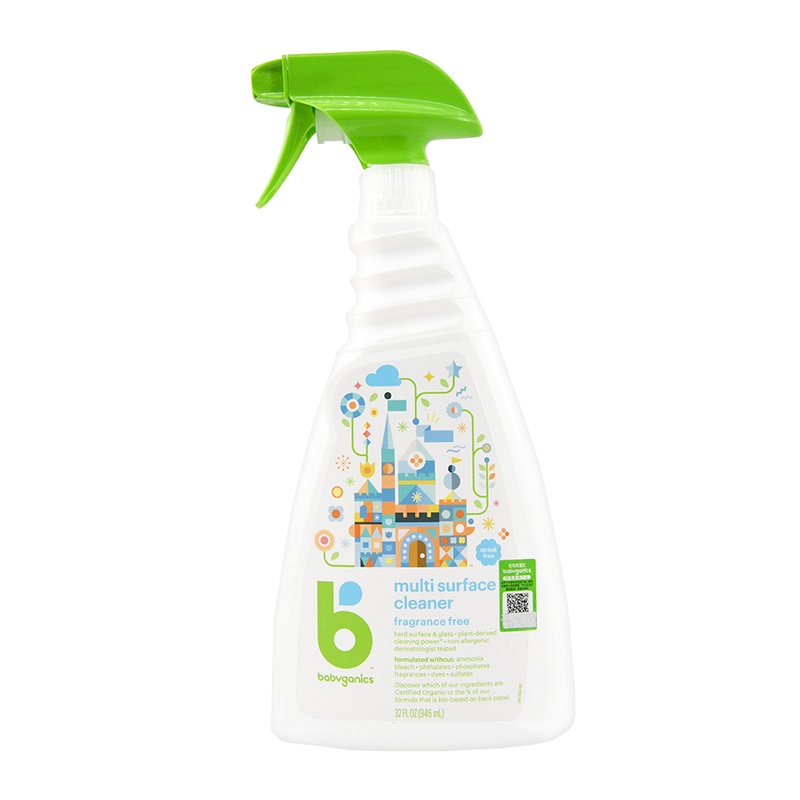 甘尼克宝贝 BabyGanics 多功能家庭清洁液 无香型 946ml[新老包装交替发货]