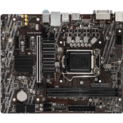微星(MSI)B460M BOMBER爆破弹电脑主板 10400/10400F/10500/10700(INTEL B460/LGA 1200)