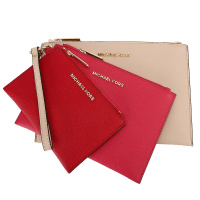 MICHAEL KORS 迈克·科尔斯 MK女包 JET SET TRAVEL系列三色皮质女士手拎包手拿包