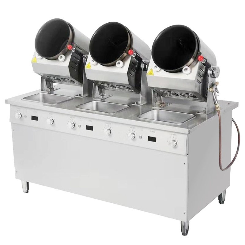 夏新(AMOI)自动炒饭机商用炒菜机器人烹饪机大型智能滚筒炒面全自动炒蛋厨房 G30DC