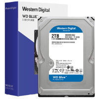 西部数据(Western Digital)蓝盘 2TB台式机机械硬盘