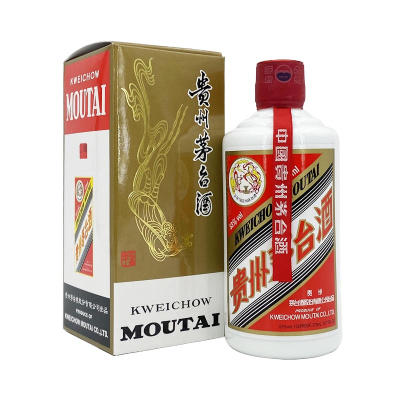 [2019年]贵州茅台酒 飞天茅台酒53度500ml*4瓶 四瓶装 新飞天