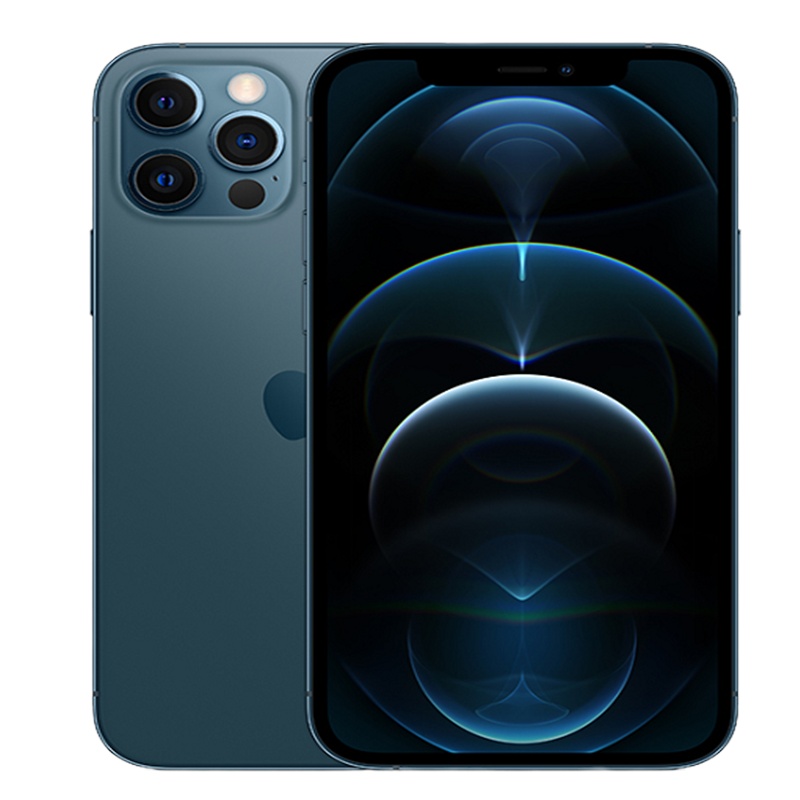 [全新正品]Apple iPhone 12 Pro 移动联通电信5G全网通手机海外版单卡 256G 海蓝色[裸机]