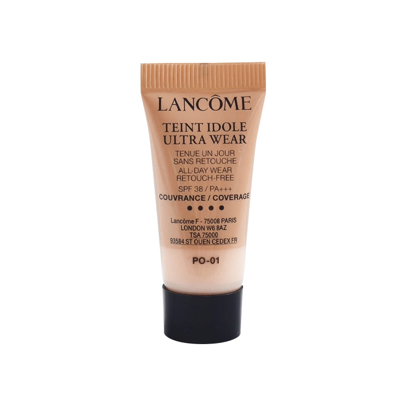 兰蔻持妆轻透粉底液PO-01 5ml 中小样 定妆 修饰肤色