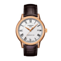 天梭(TISSOT)卡森系列自动机械时尚简约休闲商务皮带男士手表T085.407.36.013.00