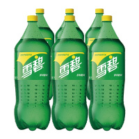 雪碧清爽柠檬味 汽水 2L*6 箱装