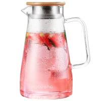 富光玻璃凉水壶 耐高温耐热家用冷水壶大容量水壶茶壶凉水杯1.5L/1.6L