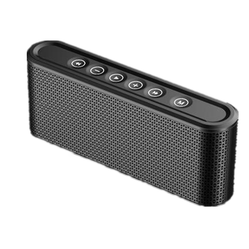 万人迷无线蓝牙音箱大音量低音炮便携式手机充电宝迷你小音响 普通版 银色