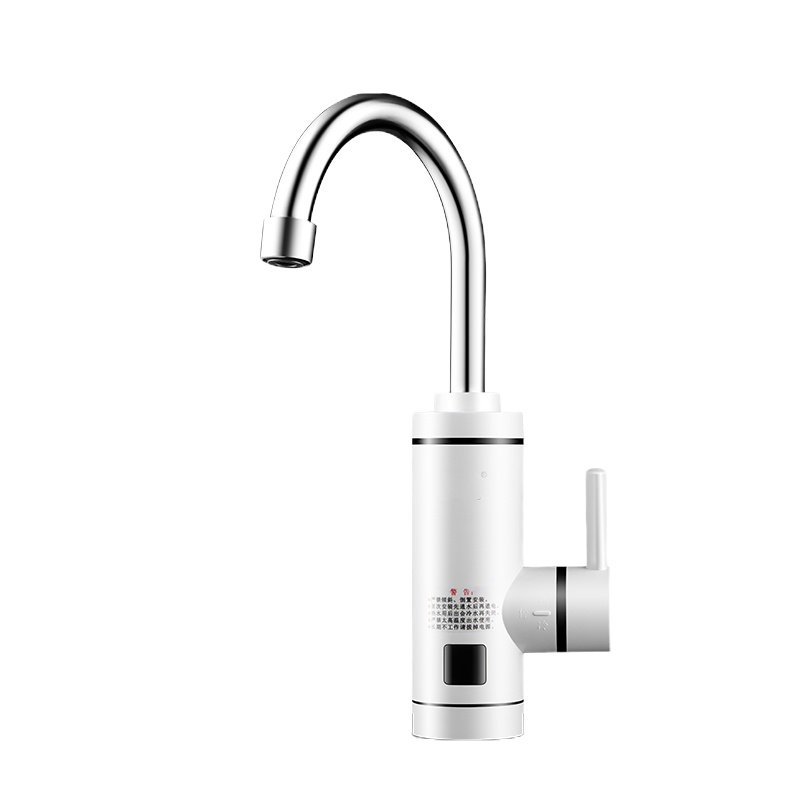 妖怪即热式电热水龙头淋浴洗澡速热水龙头厨浴两用数显电热水器 数显侧进水漏保款 塑料侧进水厨房卫生间通用款