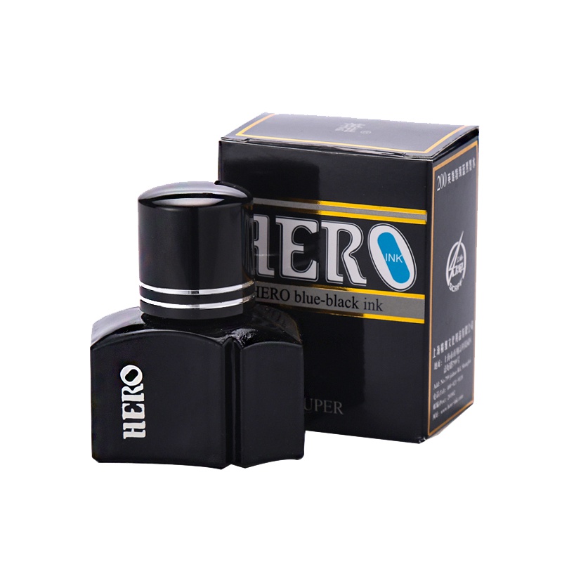 英雄 200蓝黑墨水 25ml蓝黑色 2瓶装