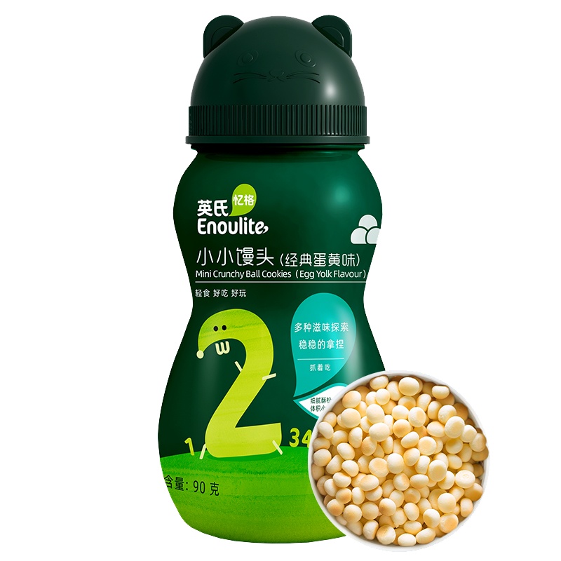 英氏忆格小小馒头(经典蛋黄味)90g