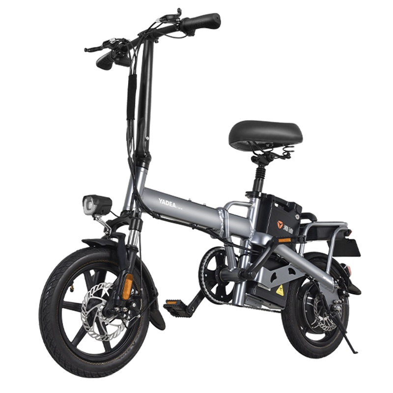 雅迪(yadea)电动车 M321PRO 代驾折叠车长续航48V20AH M321灰色