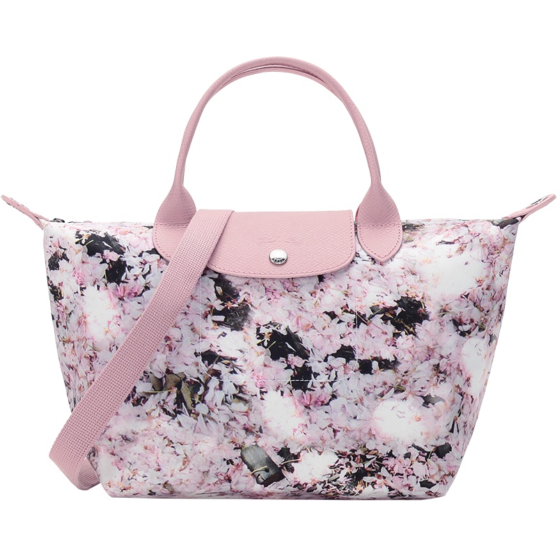 LONGCHAMP 珑骧 女士 LE PLIAGE系列织物短柄手提单肩斜挎包饺子包小号 1512 HVY