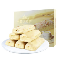 金语 卡宾达松塔2盒 165g*2盒 休闲零食早餐点心