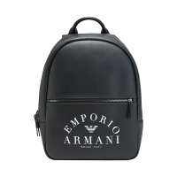 EMPORIO ARMANI 阿玛尼 男士logo字母印花时尚双肩包