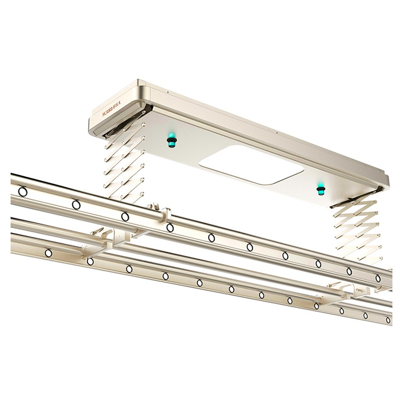 好太太(Hotata) 电动晾衣架GW-1212B 智能电动升降阳台晒衣架 2019自动遥控多功能室内2.4米晾衣杆