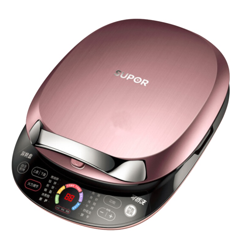 苏泊尔(SUPOR) JC32R61-150 煎烤机 双面加热烙饼锅煎烤烙饼锅匀脆深烤盘上下盘可拆卸