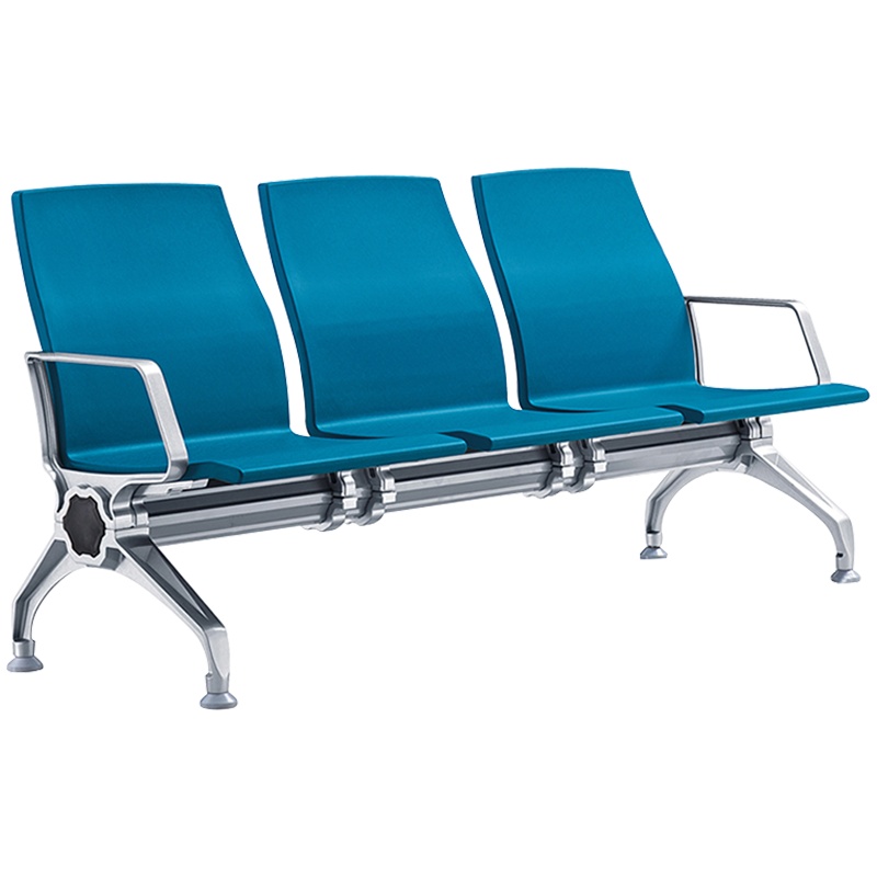 创世人 办公家具三人位连排椅机场椅银行医院等候椅公共座联排长椅子