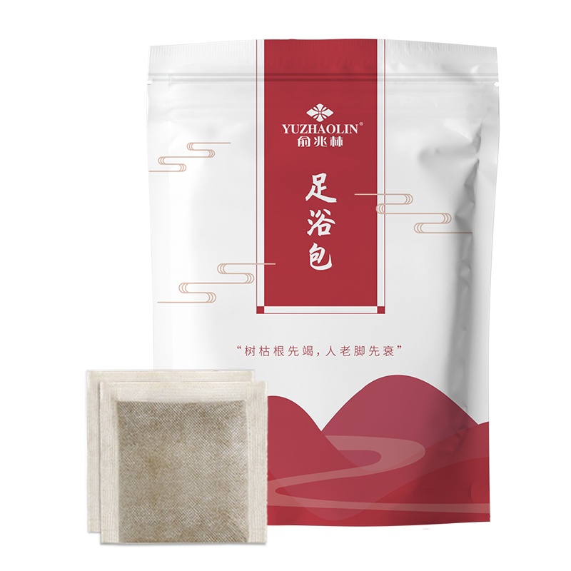 俞兆林(YUZHAOLIN)中医保健足浴包(10g*60包/袋)(艾草粉剂)艾草泡脚药包艾叶草本泡脚粉男女单独包装