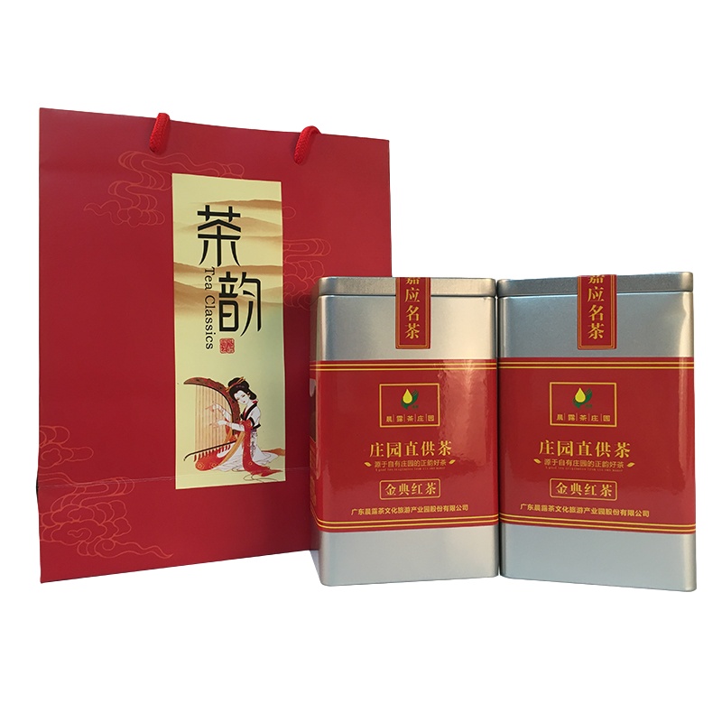 [兴宁特产馆]晨露香妃 广东晨露香妃名茶 金典茶庄园系列 200克*1罐