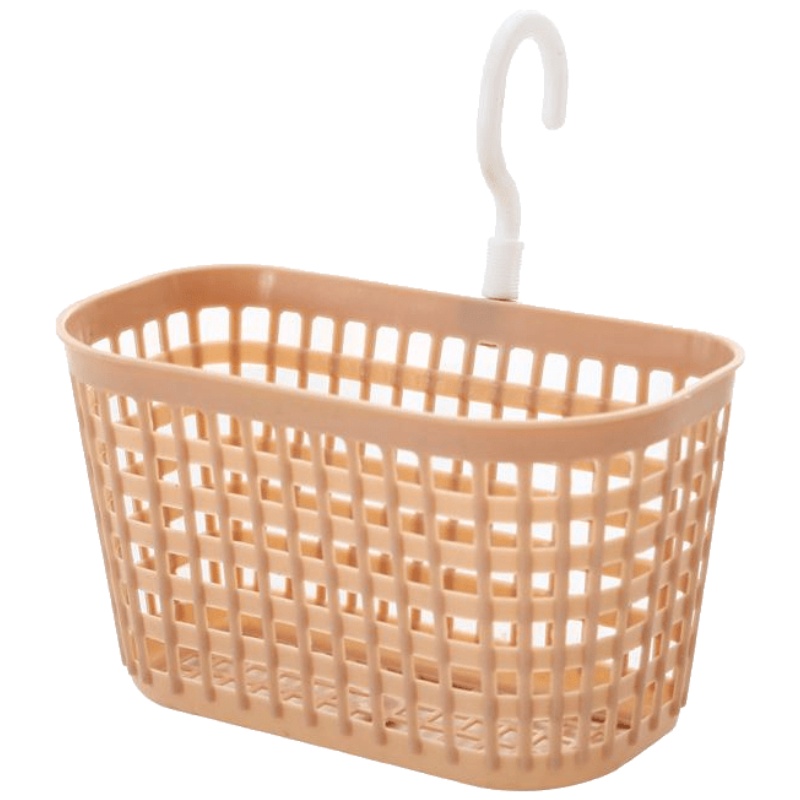 权夫人浴室沥水挂篮卫生间壁挂收纳筐可挂式洗澡小篮子杂物收纳篮筐