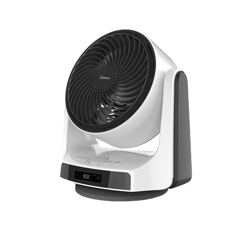 美的(Midea)FGD20XBR电风扇空气对流循环扇/遥控定时电风扇/台式风扇家用安静摇头涡轮扇