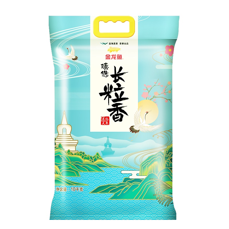 金龙鱼 臻选长粒香大米 10KG 长粒香米 东北大米