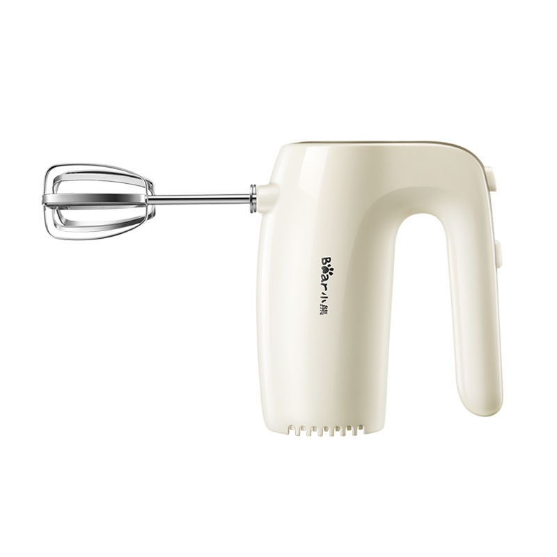 小熊(Bear) 电动手持打蛋器家用打蛋机小型烘焙搅拌器打发器打奶油机 DDQ-B02F1 双棒配置+五档调速