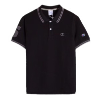 Champion冠军男士时尚休闲小C LOGO经典夏装港风潮短袖POLO衫