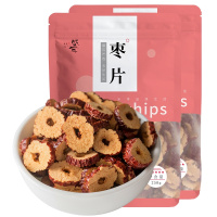 盛耳 红枣片250g*2 香酥红枣干新疆脆枣干无核酥脆空心灰枣烘干泡茶