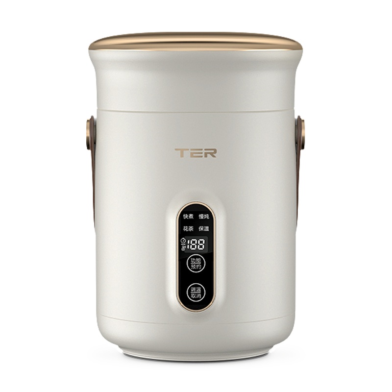 TER 小电炖锅1-2人迷你BB煲汤煮粥锅家用养生便捷小型多功能电煮锅