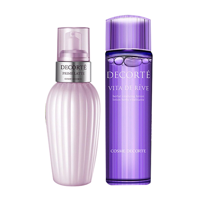 黛珂(COSME DECORTE) 紫苏水牛油果乳液护肤套装水乳保湿去痘控油 紫苏水300ml+牛油果乳液300ml