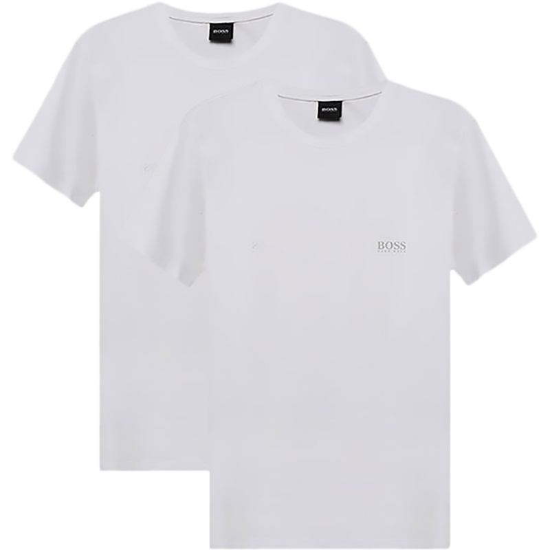 HUGO BOSS 雨果博斯 男士 棉质贴身打底圆领短袖T恤两件套装 50325405