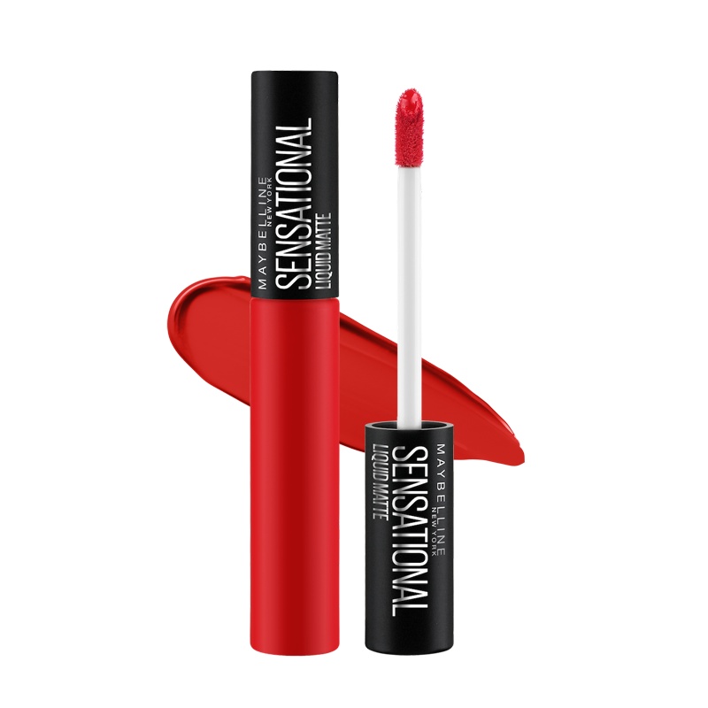 美宝莲(Maybelline)sensational绝色持久丝绒哑光轻雾唇釉01 7ml/雾面显白唇彩唇蜜口红平价学生