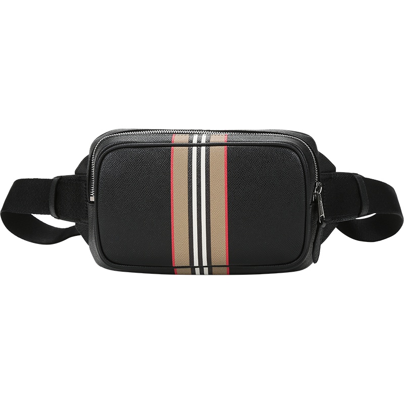 BURBERRY 博柏利 男款 牛皮革胸包斜挎包腰包 80365431