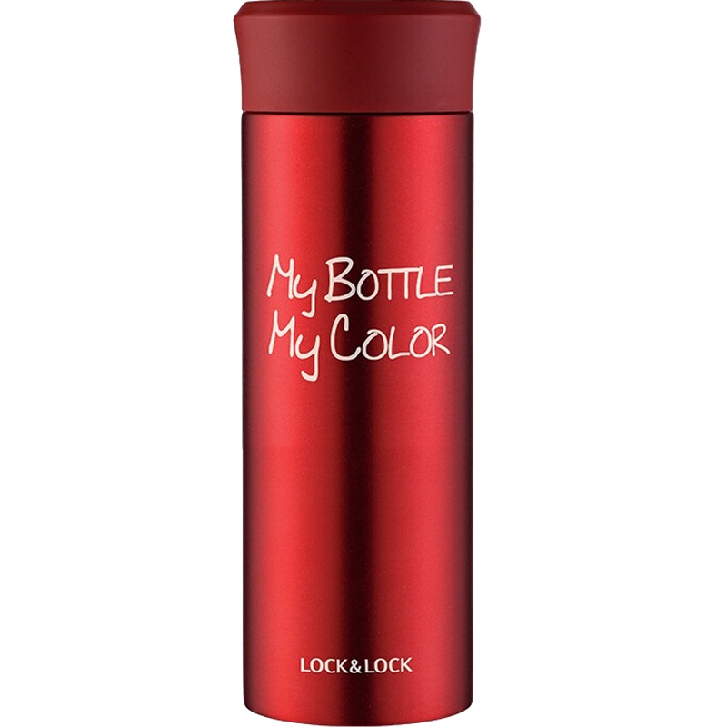 乐扣乐扣(lock&lock)缤纷保温杯保温保冷杯子304不锈钢 LHC4014R (330ml)红色