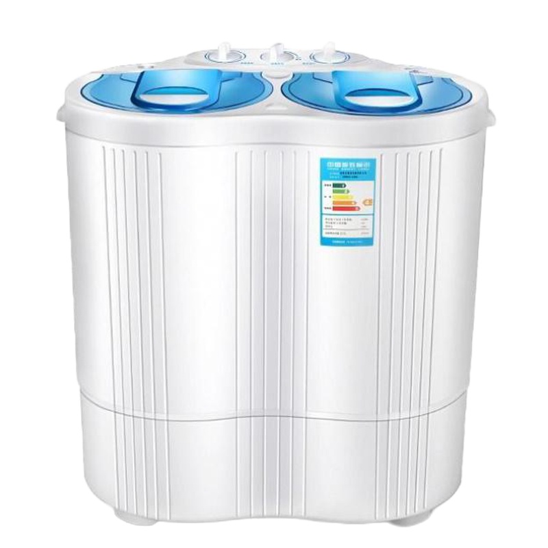 小单桶蓝色 双缸桶洗衣机迷你大容量波轮小型半自动儿童宝宝家用洗脱一体