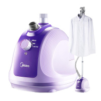 美的(Midea)挂烫机 YGJ15B3 3档1.5L水箱1500W 防干烧单杆立式蒸汽消毒熨烫机 家用迷你手持挂式熨斗