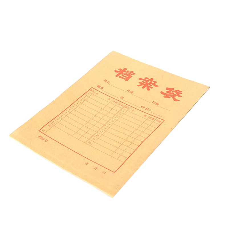 晨光A4牛皮纸档案袋APYRA61000 20个装