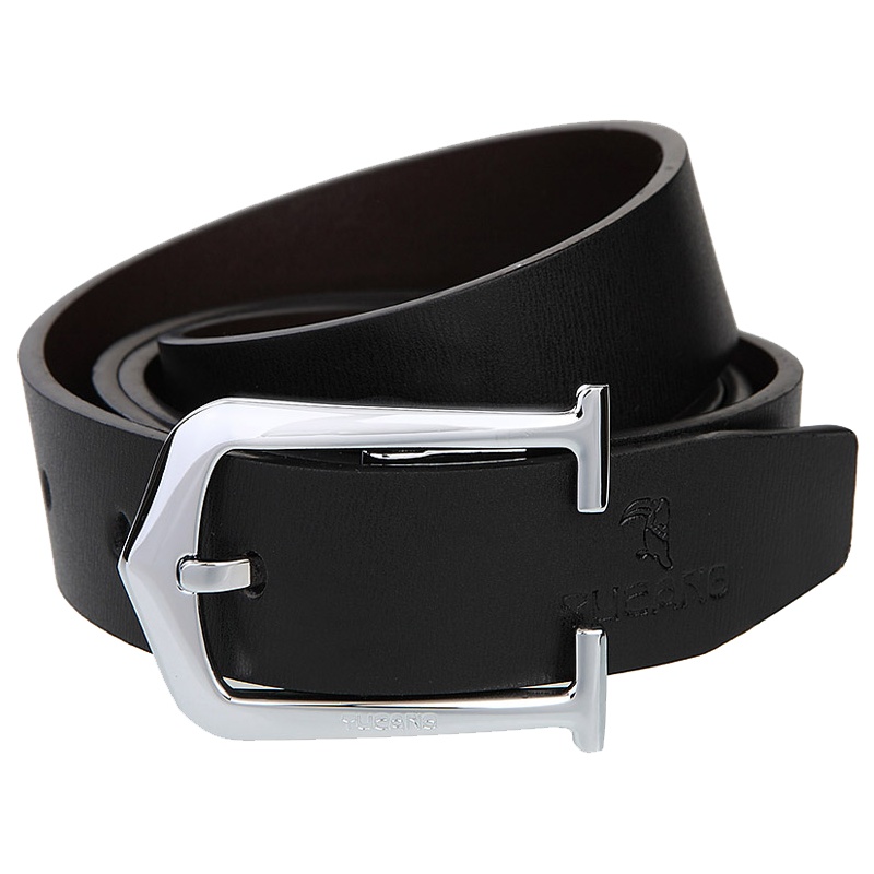 啄木鸟（TUCANO）男士皮带休闲商务针扣牛皮腰带WDD0711A-88B0