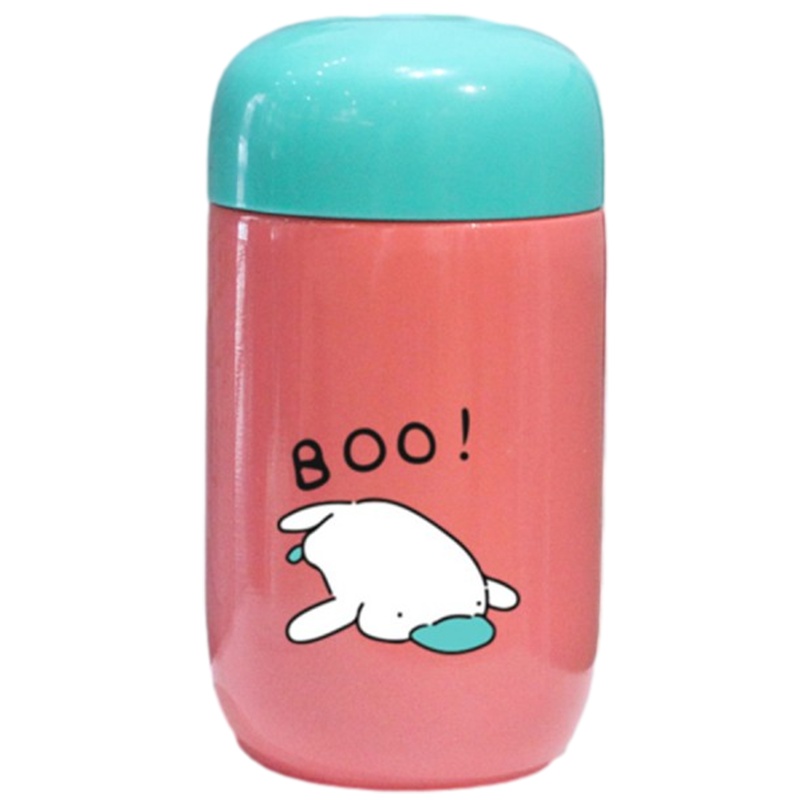 贝瑟斯 可爱口袋杯304不锈钢便携外出学生儿童水杯杯子保温杯女