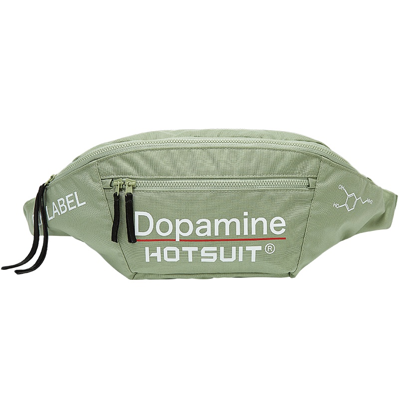 美国HOTSUIT后秀男女休闲时尚小挎包大容量腰包多巴胺运动胸包