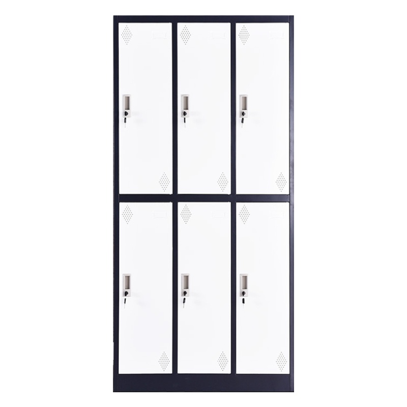 鑫金虎 (XIN JIN HU)加厚套色更衣柜 宿舍铁皮更衣柜宿舍更衣柜 带锁储物柜 其他金属办公更衣柜