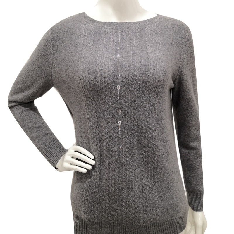 KINGDEER鹿王 女元领变换组织套衫 102719078