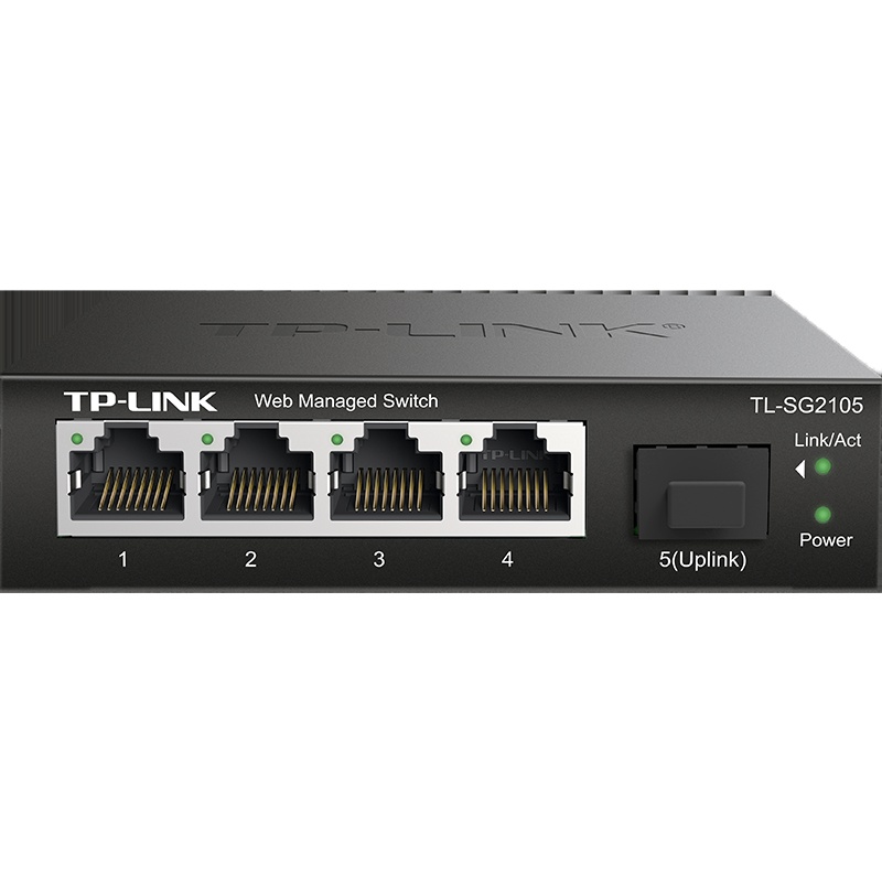 TP-LINK TL-SG2105 5口全千兆Web网管交换机