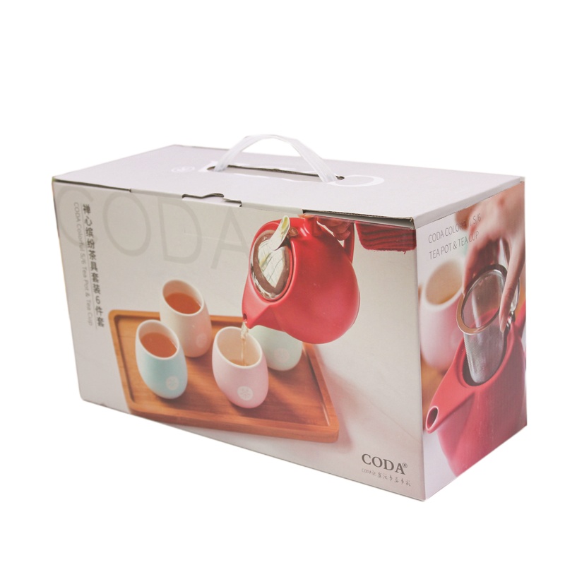 CODA禅心缤纷茶具套装6件套 D1907