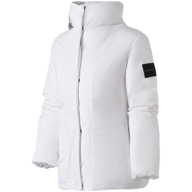 adidas阿迪达斯NEO女装外套羽绒服休闲运动服DU2358 L DU2358白色