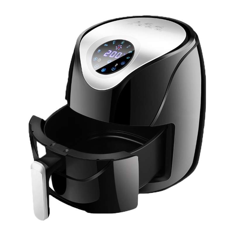 大容量空气炸锅多功能法耐(FANAI)全自动无油电炸锅家用液晶 5.5升智能液晶触屏+蛋糕蓝披萨盘